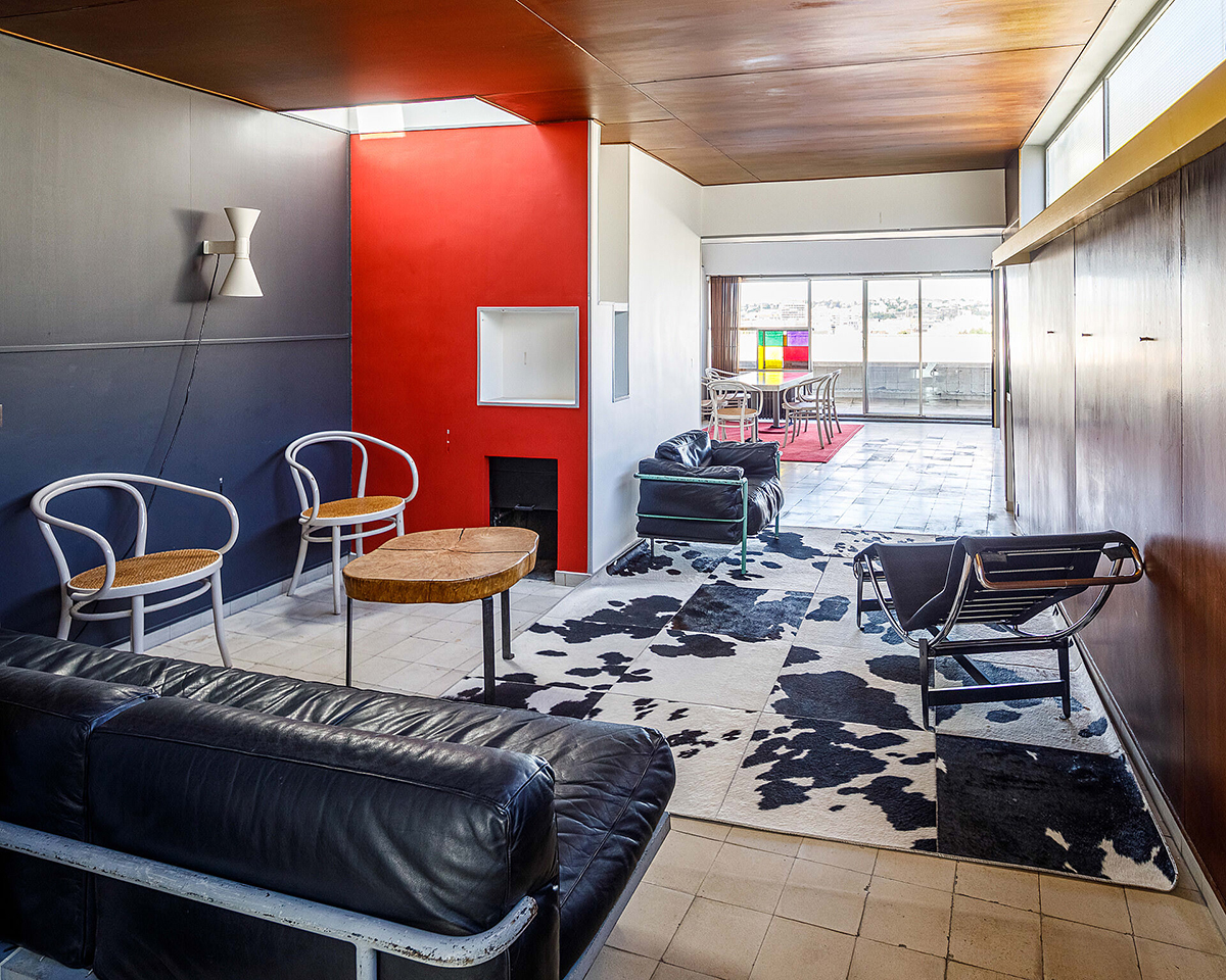Le Corbusier's home-studio in the Immeuble Molitor – Photo courtesy of the Le Corbusier Foundation