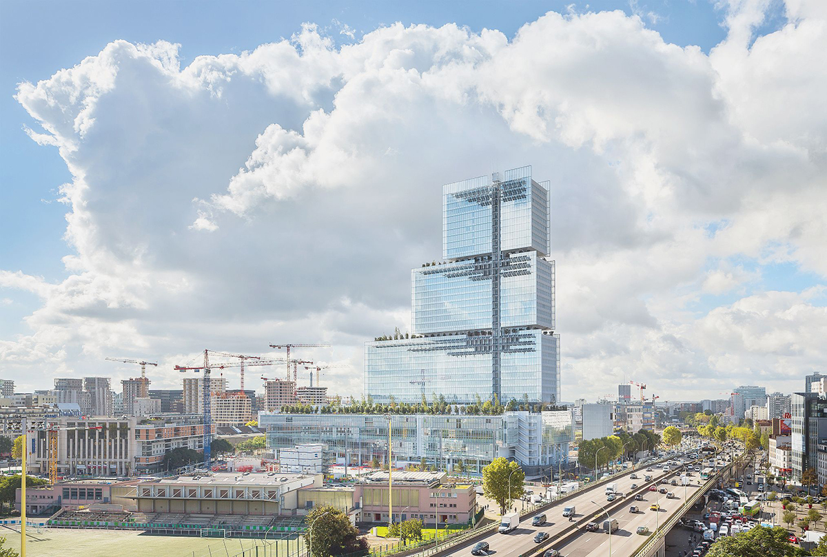 Tribunal de Paris, project by Renzo Piano – Photo © Sergio Grazia courtesy RBPW:Renzo Piano Building Workshop