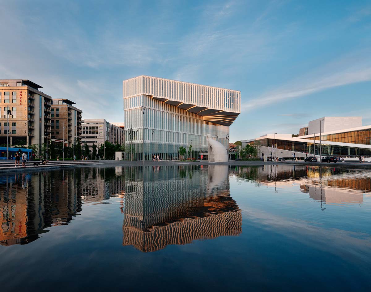 Atelier Oslo + Lund Hagem, Deichman Library - Photo © Einar Aslaksen, courtesy Atelier Oslo + Lund Hagem