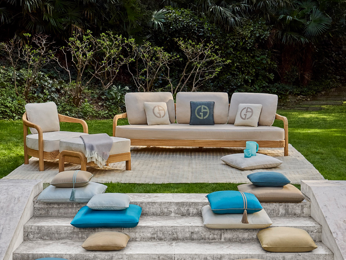 Armani-style open air