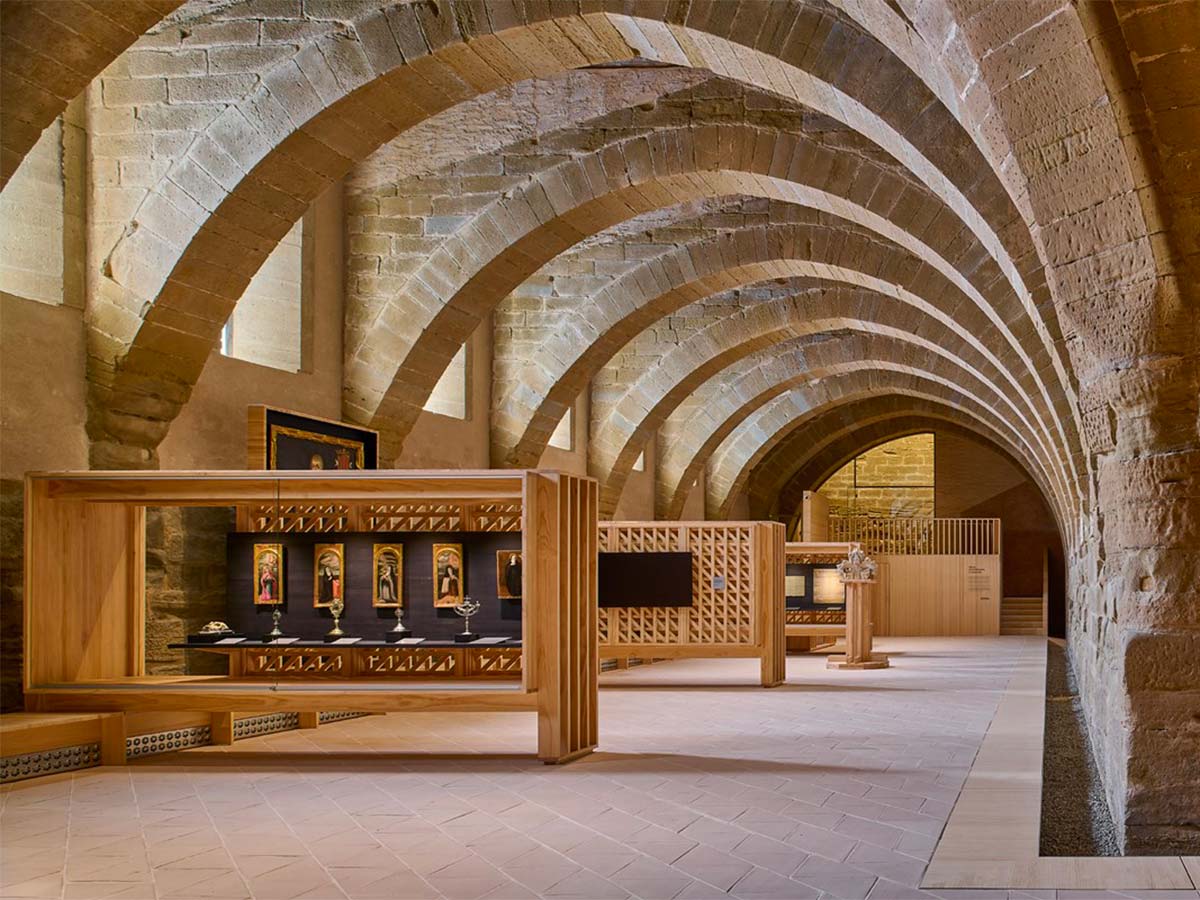 Interventions in the Monastery of Santa María de Sijena by Pemán & Franco Arquitectos Sebastián Arquitectos - Photo © Iñaki Bergera