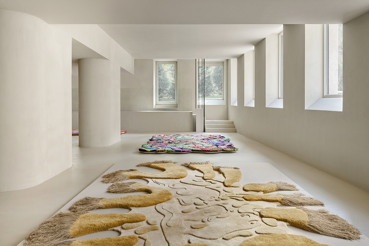 Woven Forms II, il tappeto come sperimentazione d’arte