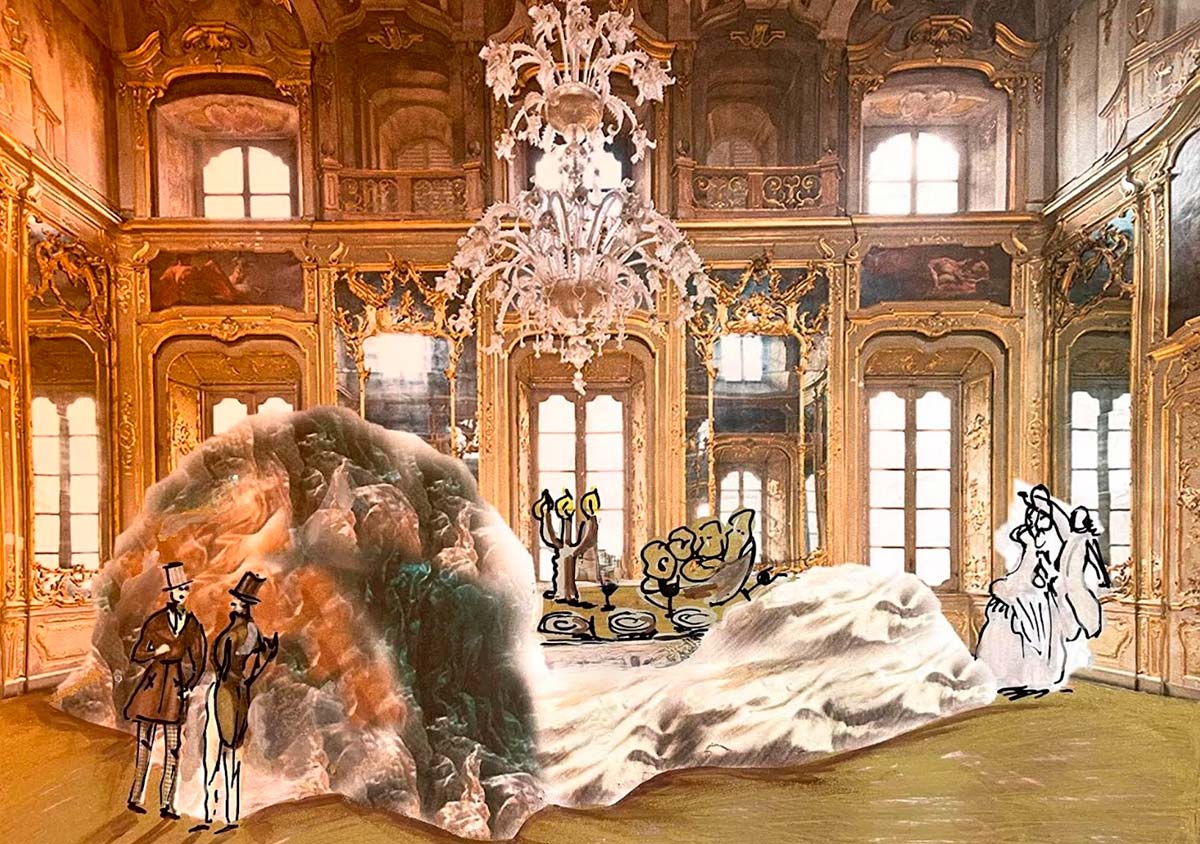 “Full Metal Banquet” by LcD Textile Edition, Palazzo Litta, Milano