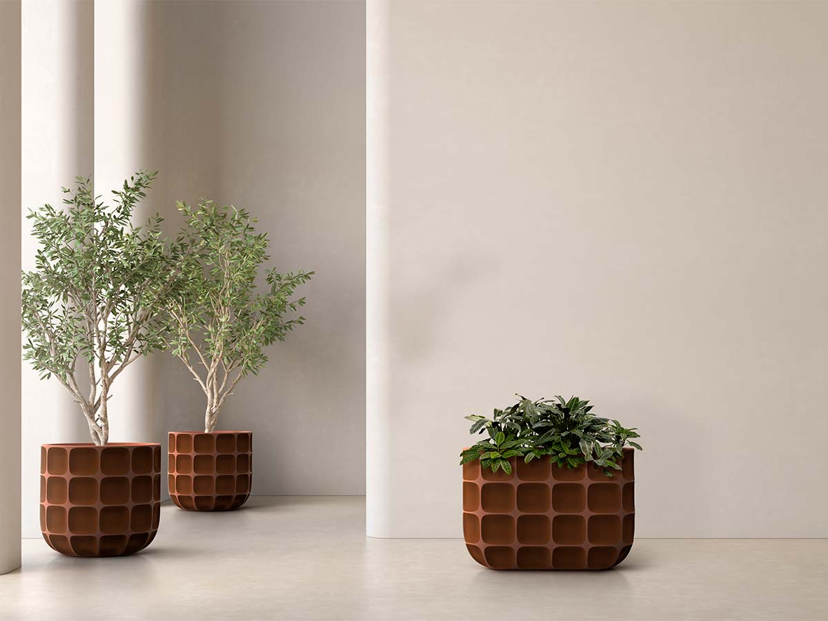Waffle: when material becomes landscape