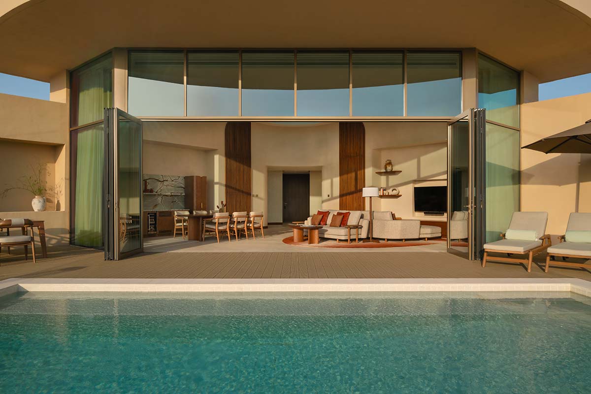 The desert pool villas, Bab Al Shams, Dubai UAE