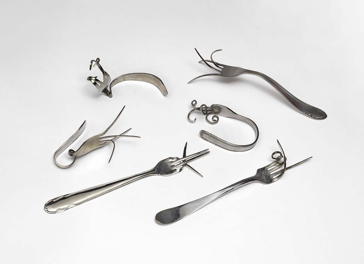 Bruno Munari, Forchette parlanti, 1958